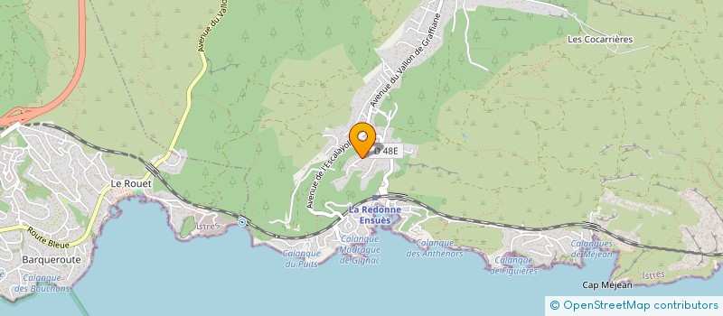 localisation de l'entreprise MADAME JOCELYNE FERRANTI  ENSUES-LA-REDONNE