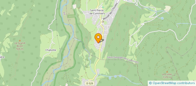 localisation de l'entreprise MADAME JOCELYNE FETRE  SAINT-GEORGES-DE-COMMIERS