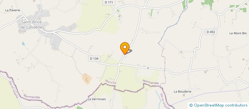 localisation de l'entreprise MADAME JOCELYNE FOUILLEUL à SAINT-BRICE-DE-LANDELLES