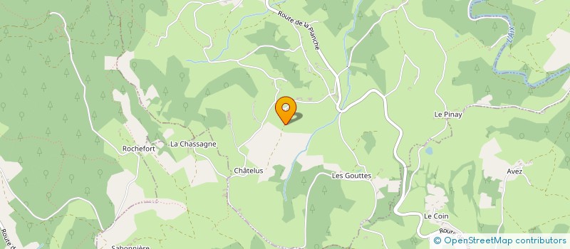 localisation de l'entreprise MADAME JOCELYNE FRAGNE  CHERIER