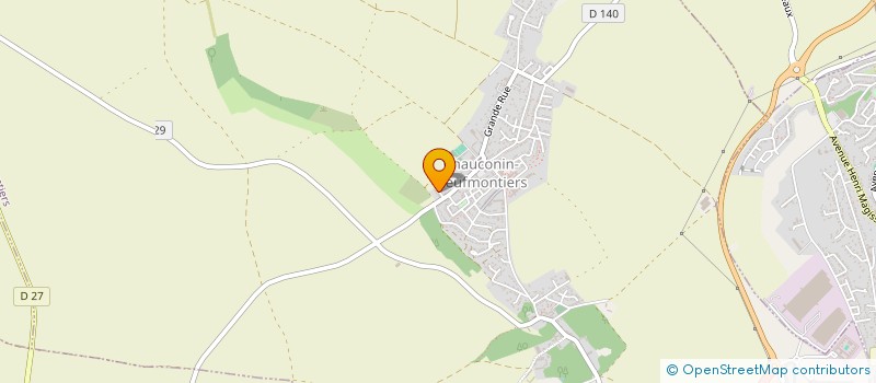 localisation de l'entreprise MADAME JOCELYNE FRONTIER  CHAUCONIN-NEUFMONTIERS