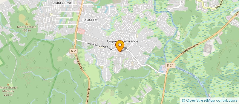 localisation de l'entreprise MADAME JOCELYNE GEDEON  MATOURY