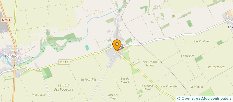 localisation de l'entreprise MADAME JOCELYNE GEORGET  MAVES