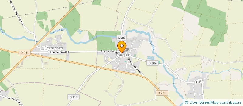 localisation de l'entreprise MADAME JOCELYNE GERMAIN  TOUQUIN