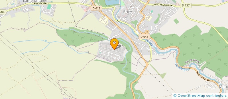 localisation de l'entreprise MADAME JOCELYNE GIRARDI  VAL DE BRIEY