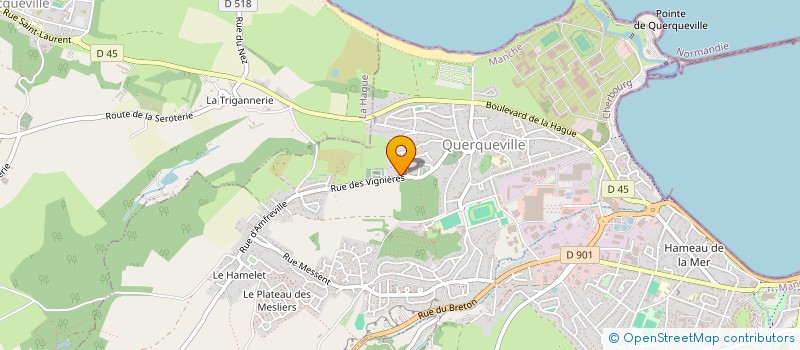 localisation de l'entreprise MADAME JOCELYNE GLINEL  CHERBOURG-EN-COTENTIN