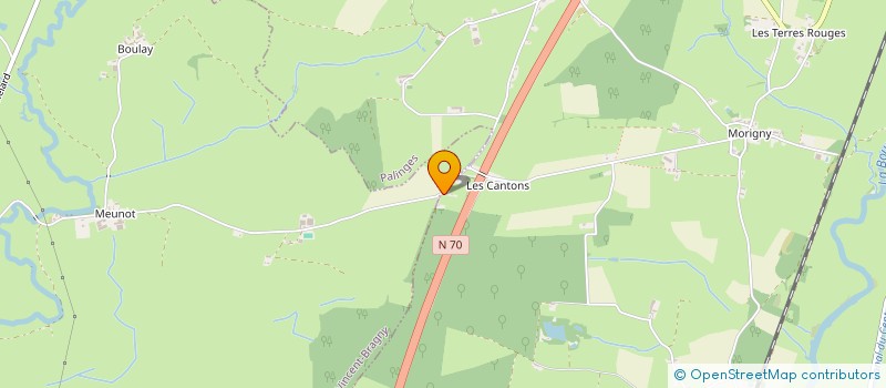 localisation de l'entreprise MADAME JOCELYNE GLOD  PALINGES