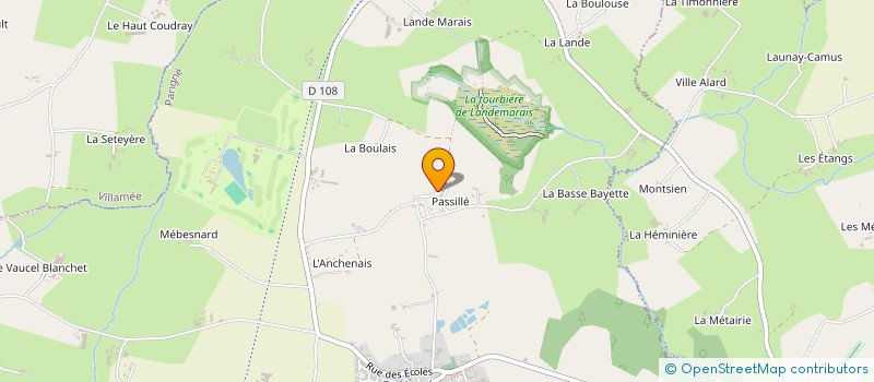 localisation de l'entreprise MADAME JOCELYNE GROUAZEL  LA CHAPELLE FLEURIGNE