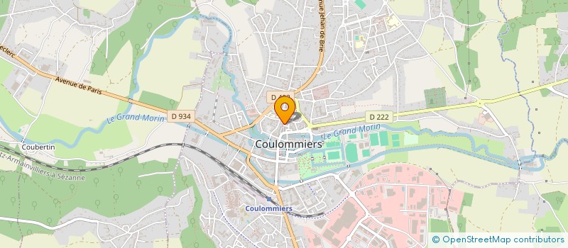 localisation de l'entreprise MADAME JOCELYNE GUEGAN à COULOMMIERS