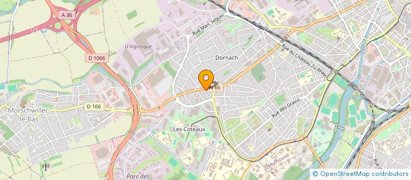 localisation de l'entreprise MADAME JOCELYNE GUERRA  MULHOUSE