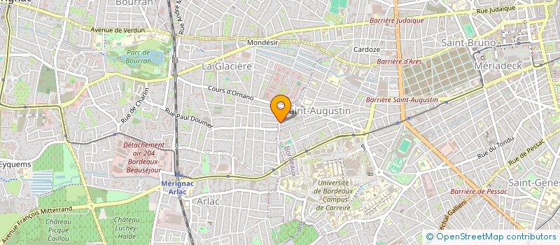 localisation de l'entreprise MADAME JOCELYNE GUYOT à BORDEAUX