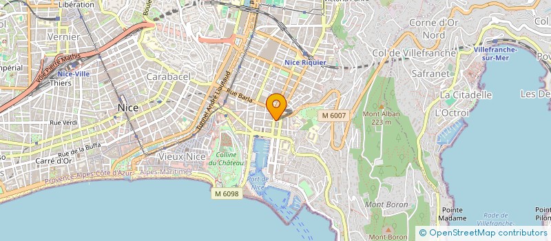 localisation de l'entreprise MADAME JOCELYNE HAAS à NICE