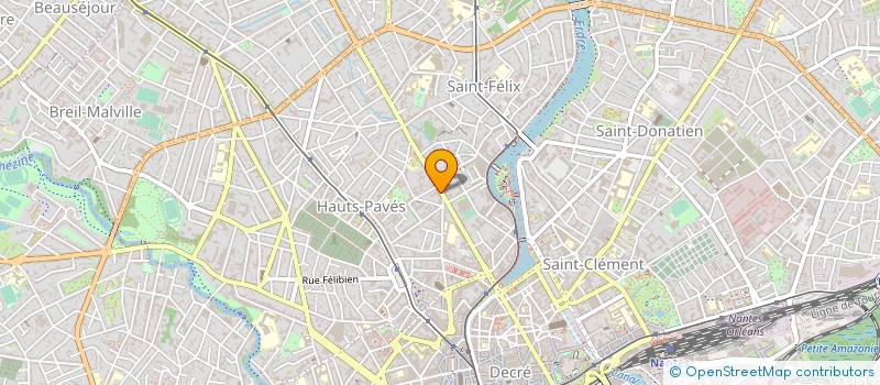 localisation de l'entreprise MADAME JOCELYNE HAMON à NANTES
