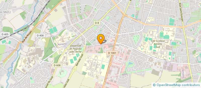 localisation de l'entreprise MADAME JOCELYNE HAZARD  AMIENS