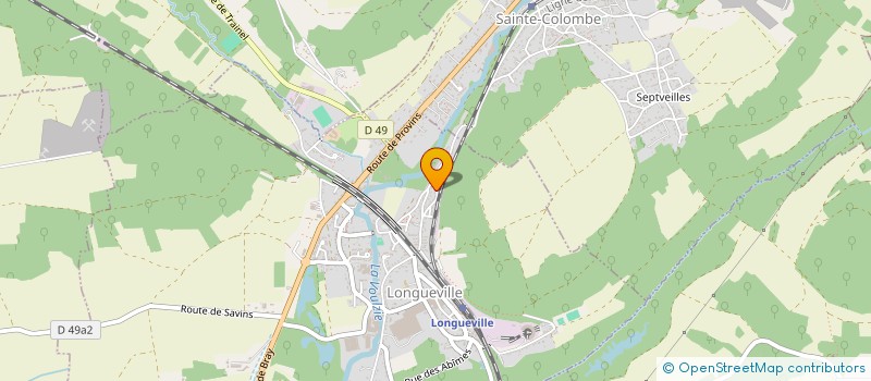 localisation de l'entreprise MADAME JOCELYNE HOULLIER à LONGUEVILLE