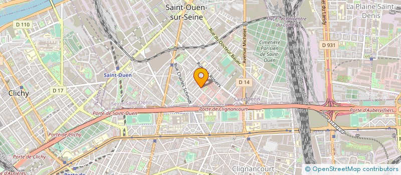localisation de l'entreprise MADAME JOCELYNE HUZETTE à SAINT-OUEN-SUR-SEINE