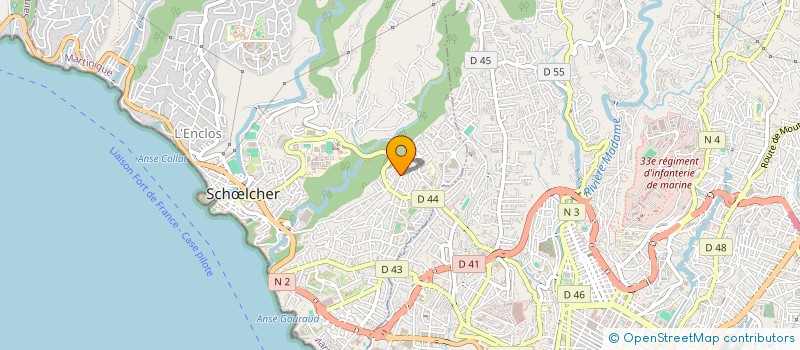 localisation de l'entreprise MADAME JOCELYNE JEAN-LOUIS  SCHLCHER