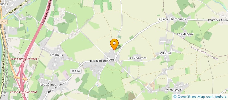 localisation de l'entreprise MADAME JOCELYNE JOLIVOT à COSNE-COURS-SUR-LOIRE