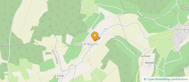 localisation de l'entreprise MADAME JOCELYNE JOLY  NESLE-LE-REPONS