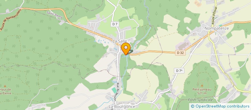 localisation de l'entreprise MADAME JOCELYNE KREUPP  VOIVRE (LA)