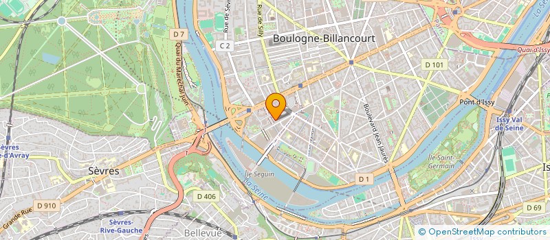 localisation de l'entreprise MADAME JOCELYNE KUPFER à BOULOGNE-BILLANCOURT