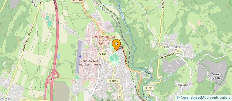 localisation de l'entreprise MADAME JOCELYNE LACHAVANNE à VALSERHONE