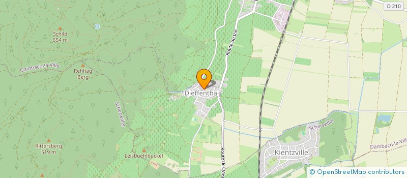 localisation de l'entreprise MADAME JOCELYNE LACHMANN  DIEFFENTHAL