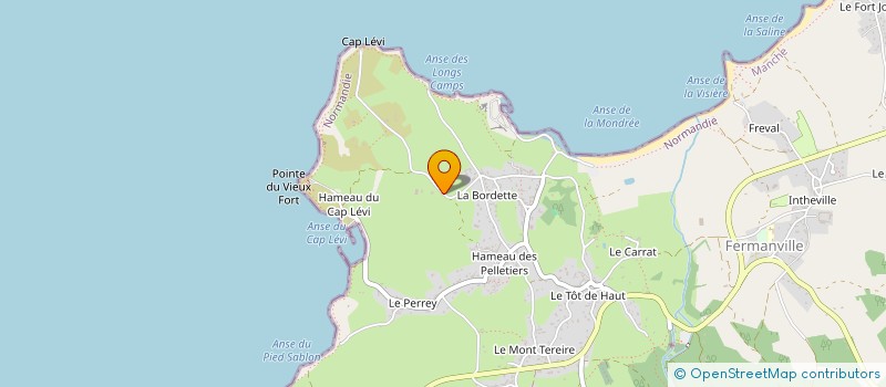 localisation de l'entreprise MADAME JOCELYNE LACOTTE  FERMANVILLE