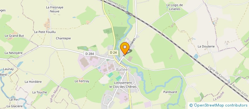 localisation de l'entreprise MADAME JOCELYNE LANDRI  VAL-DU-MAINE