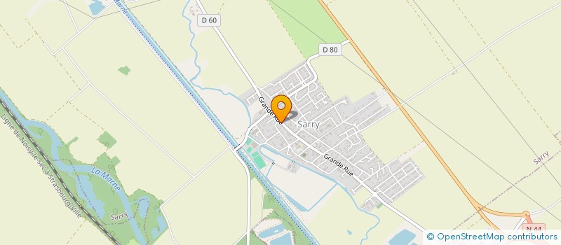 localisation de l'entreprise MADAME JOCELYNE LAUBREAUX  RECY