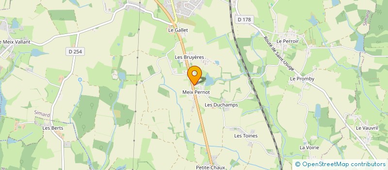 localisation de l'entreprise MADAME JOCELYNE LAURIOT  SIMARD