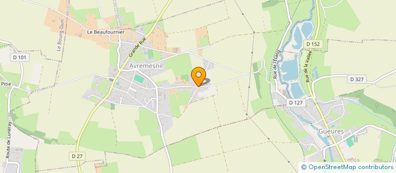 localisation de l'entreprise MADAME JOCELYNE LECLERC  AVREMESNIL