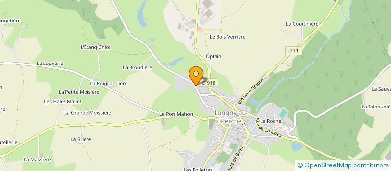 localisation de l'entreprise MADAME JOCELYNE LEFEVRE à LONGNY LES VILLAGES