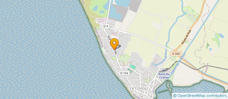 localisation de l'entreprise MADAME JOCELYNE LEJEUNE à LE CROTOY