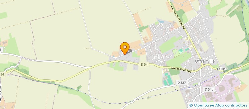 localisation de l'entreprise MADAME JOCELYNE LEMARIE  OFFRANVILLE