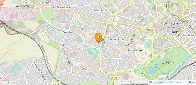 localisation de l'entreprise MADAME JOCELYNE LEMOIGNE à CAEN