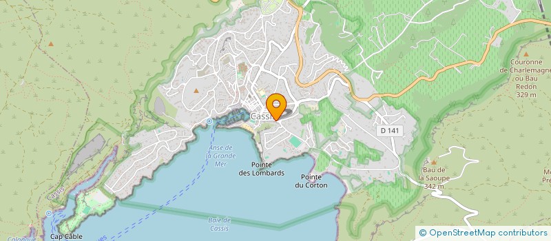 localisation de l'entreprise MADAME JOCELYNE LEONTI  CASSIS