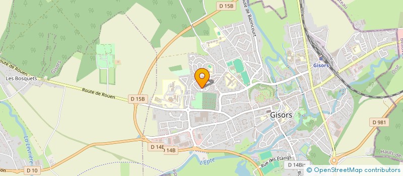 localisation de l'entreprise MADAME JOCELYNE LEROI à GISORS