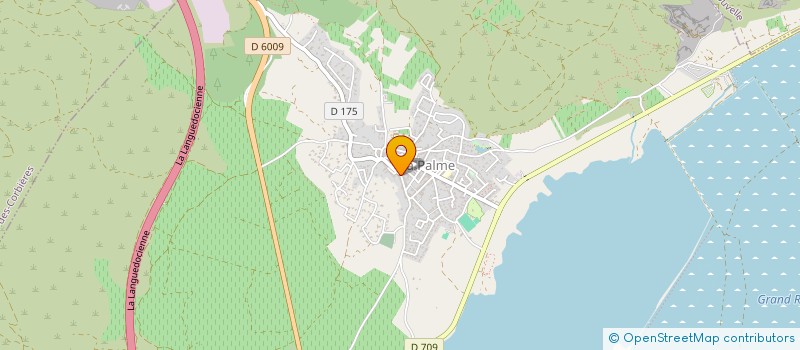 localisation de l'entreprise MADAME JOCELYNE LLACER  LA PALME