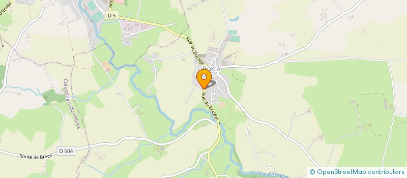localisation de l'entreprise MADAME JOCELYNE LOUVEAU à GORRON