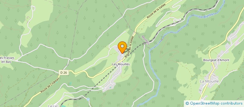 localisation de l'entreprise MADAME JOCELYNE MAILLARD  HAUTS DE BIENNE