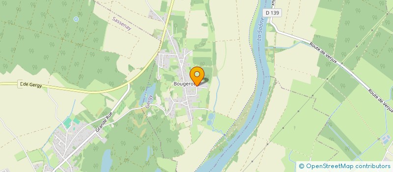 localisation de l'entreprise MADAME JOCELYNE MARCILLET  GERGY