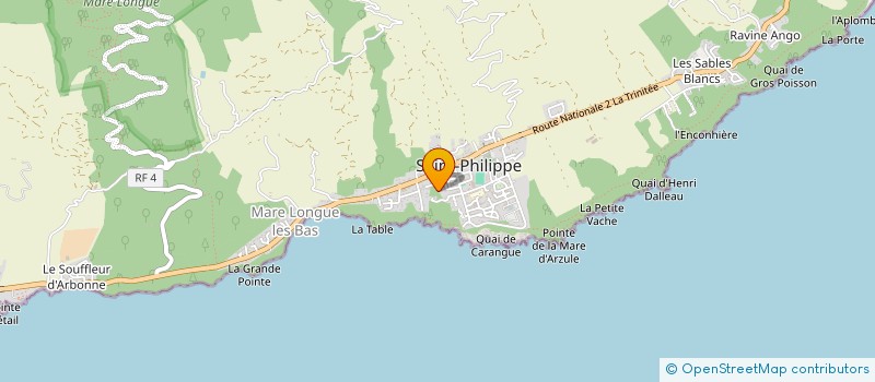 localisation de l'entreprise MADAME JOCELYNE MARIE ELIAN MAILLOT  SAINT-PHILIPPE