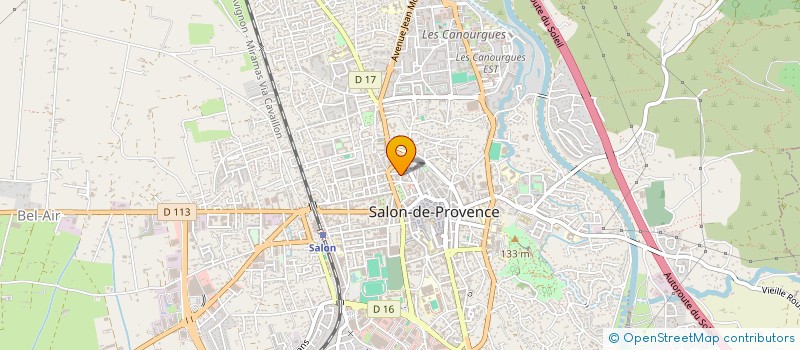 localisation de l'entreprise MADAME JOCELYNE MARRONNIER  SALON-DE-PROVENCE