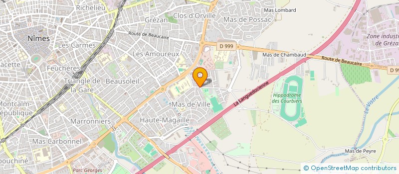 localisation de l'entreprise MADAME JOCELYNE MARSAL  NIMES