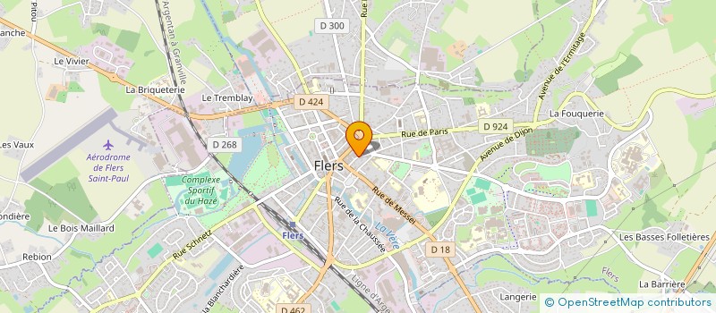 localisation de l'entreprise MADAME JOCELYNE MARTIN à FLERS
