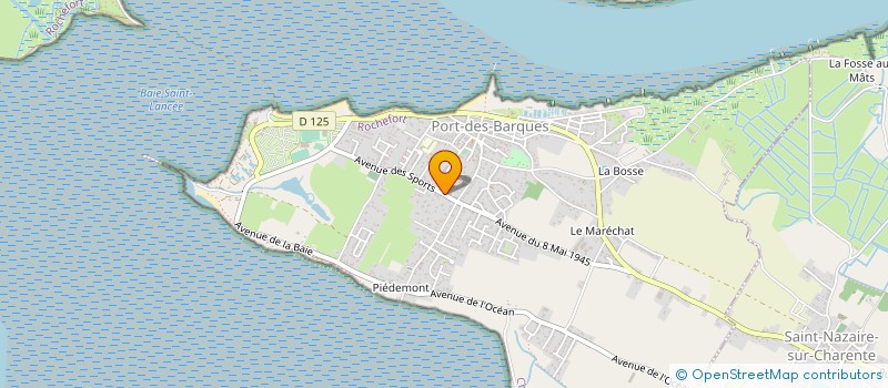 localisation de l'entreprise MADAME JOCELYNE MAURICE  PORT-DES-BARQUES