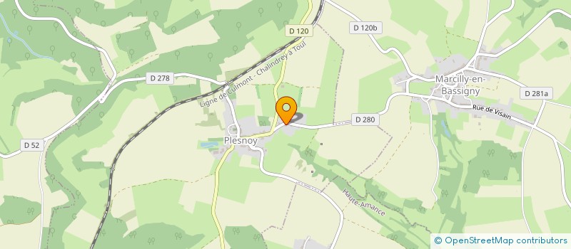 localisation de l'entreprise MADAME JOCELYNE MENNE à ORBIGNY AU VAL