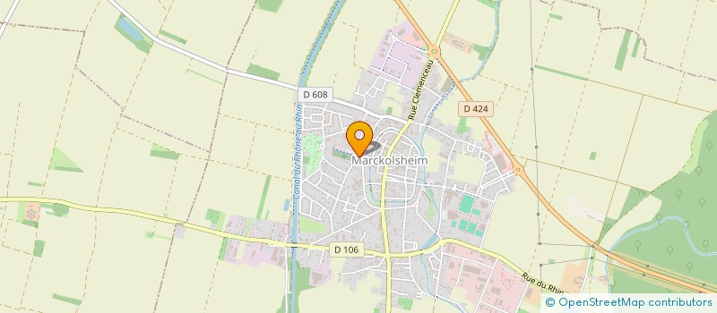 localisation de l'entreprise MADAME JOCELYNE MERLIN  MACKENHEIM