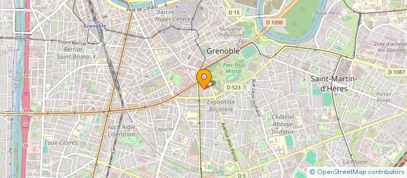 localisation de l'entreprise MADAME JOCELYNE MIARD à GRENOBLE